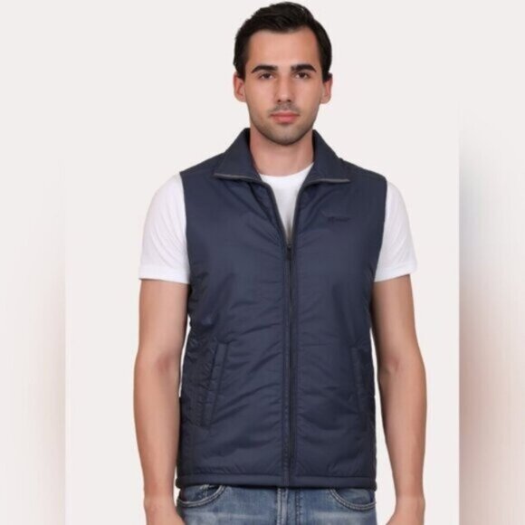 Timberland Navy Blue Quilted Vest XXL - Picture 1 of 6
